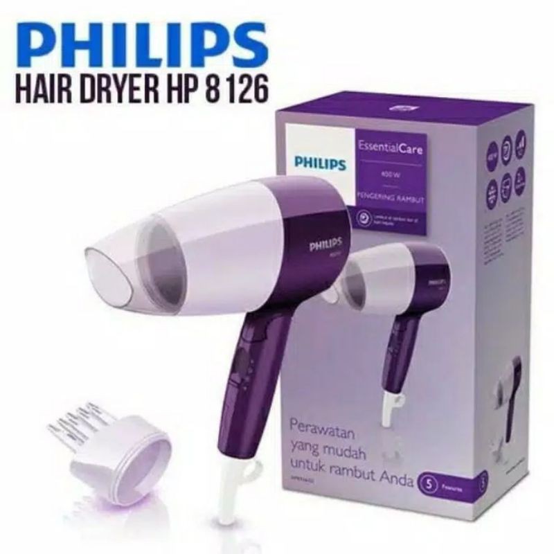 Philips hair dryer HP8126/Pengering Rambut Philips