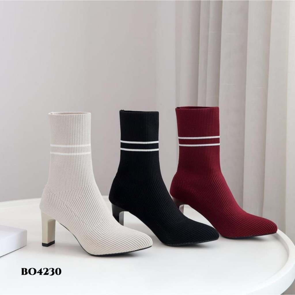 PRF RESTOCK Sepatu Heels Boots Korea BO4230