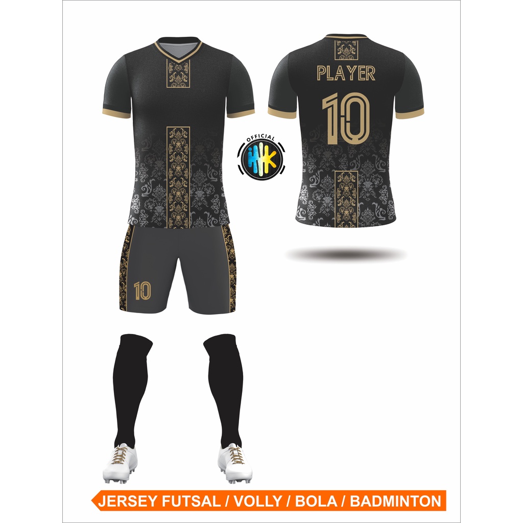 BAJU JERSEY FUTSAL / FOOTBALL KEREN Free  No logo nama Team