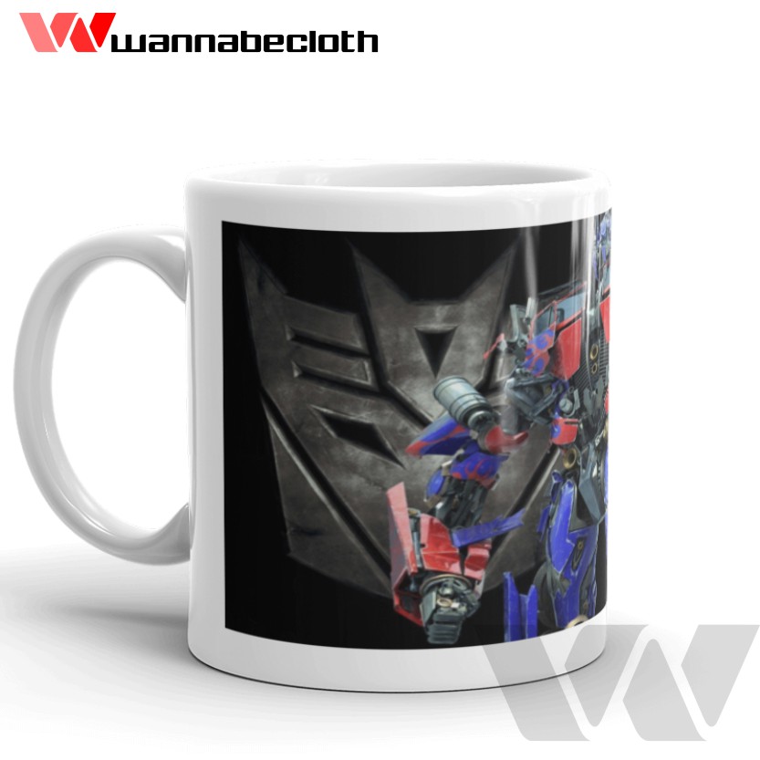 Gelas Transformers Mug Transformers Souvenir Transformers Optimus Prime
