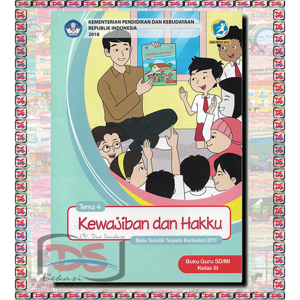 Buku Guru Kelas 3 SD Tema 4 Kurikulum 2013 Revisi 2018