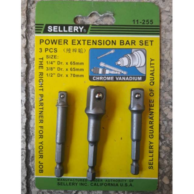 Sambungan bor kunci shock adaptor bor bor tangan