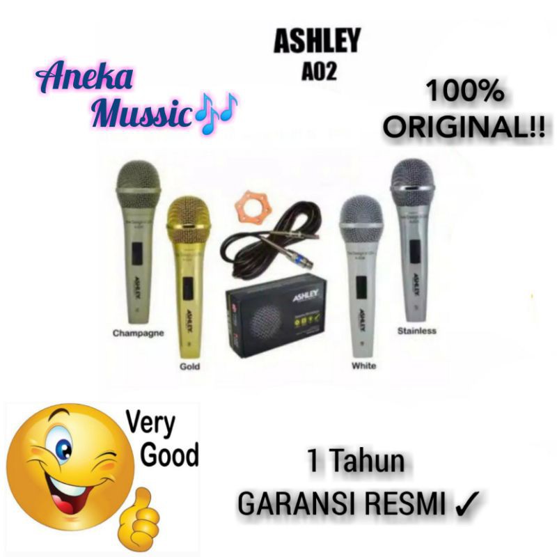 Mic kabel ASHLEY A02 Original / ASHLEY A02 ORIGINAL