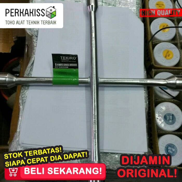 Kunci Palang Buka Ban Mobil Kunci Roda Tekiro K169