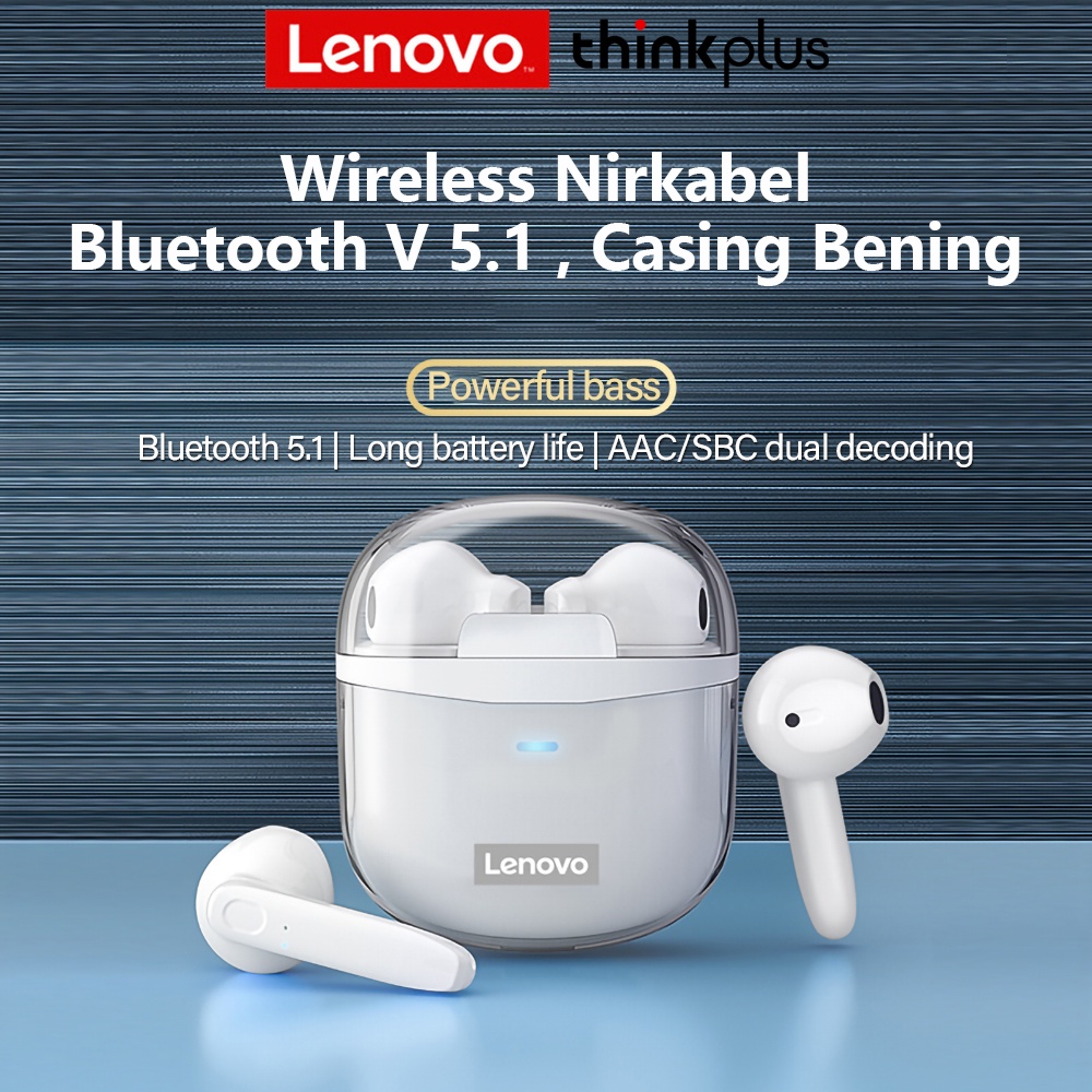 【COD】Viqoo Lenovo thinkplus XT96 Wireless Bluetooth Headphone TWS Wireless Earbuds Stereo Music Noise Cancelling Earphones HD Calling Long Battery Life