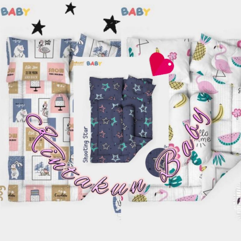 Set Selimut Bayi/Comforter+Bantal Luxury Kintakun