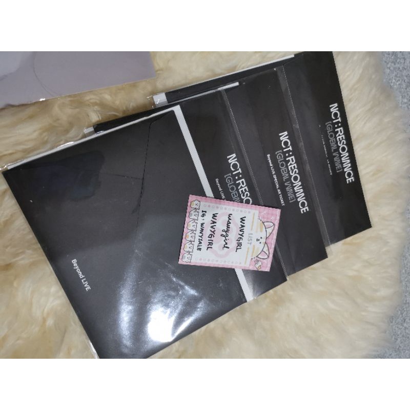 AR RESONANCE JUNGWOO DOYOUNG TAEYONG SEALED FULLSET NCT127 NCT PC PHOTOCARD 2020 BEYOND LIVE