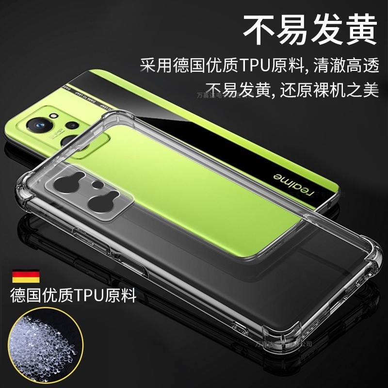Soft Case Silikon Realme GT Neo 3T Bening Transparant Airbag Anti Crack Tebal
