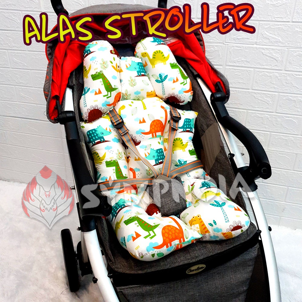 [COD] Alas Stroller Universal Strollerpad Pelindung Semua Stroller Model Elephant