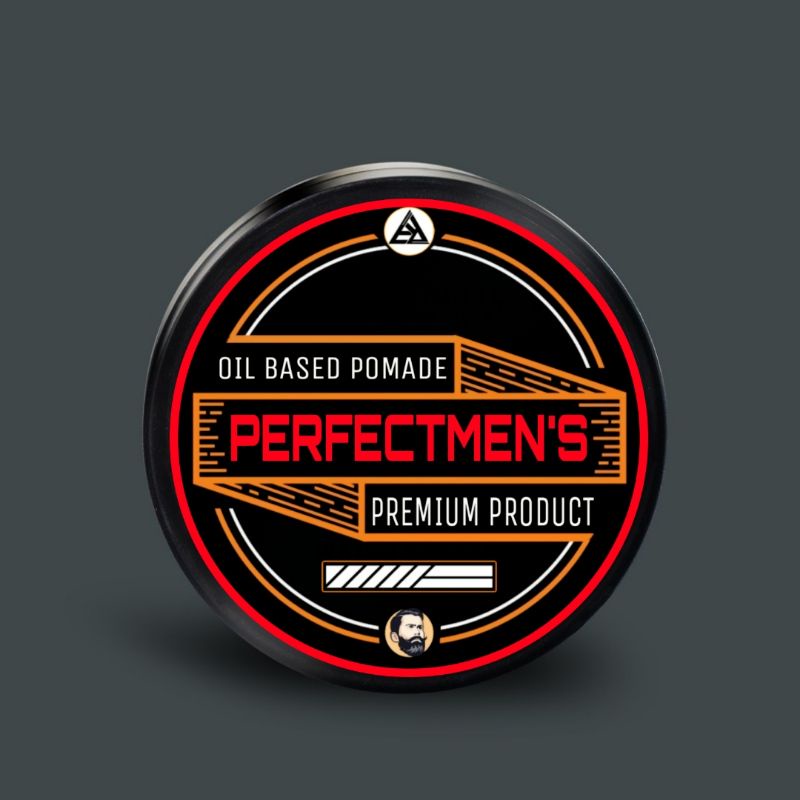 POMADE PERFECTMENS Oilbased 65gr PREMIUM style BEST QUALITY (Gratis sisir+sticker+exclusive box) GOOD PRODUCT pomade oilbased  TERMURAH