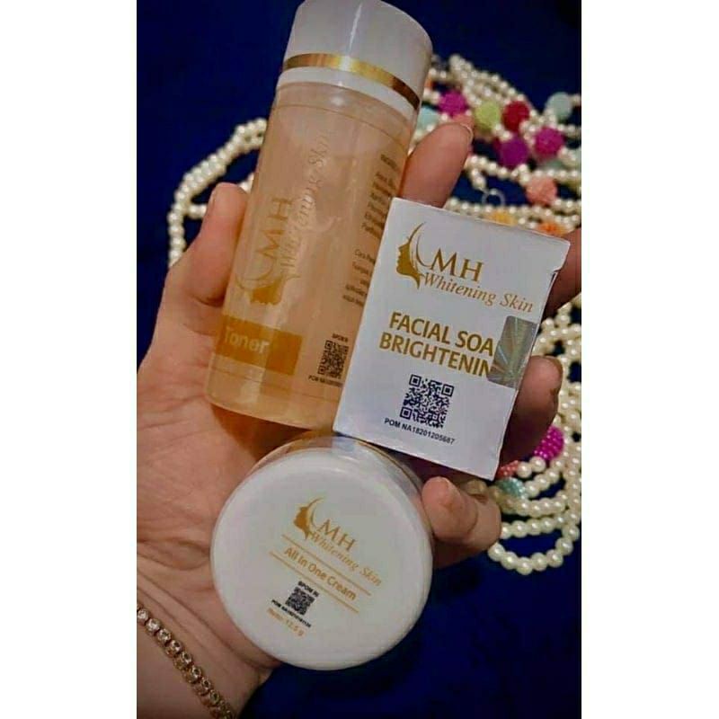 MH whitening cream ALL IN ONE berhologram