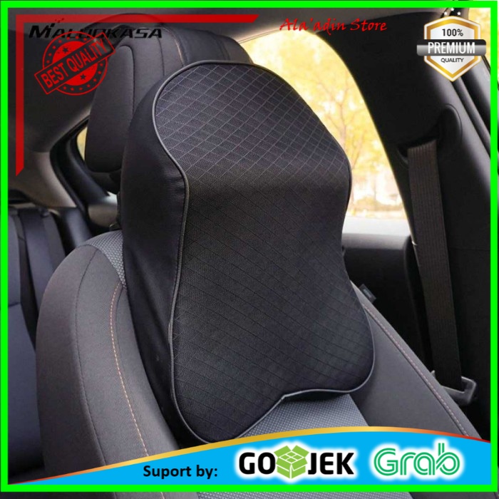 Cuci Gudang Bantal Leher Kursi Mobil Ergonomis 3D