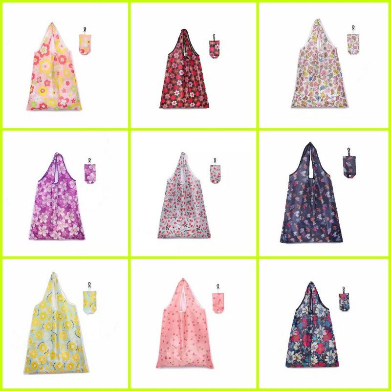 Tas Belanja Lipat Kecil - Tas Jinjing Lipat - Tote Bag