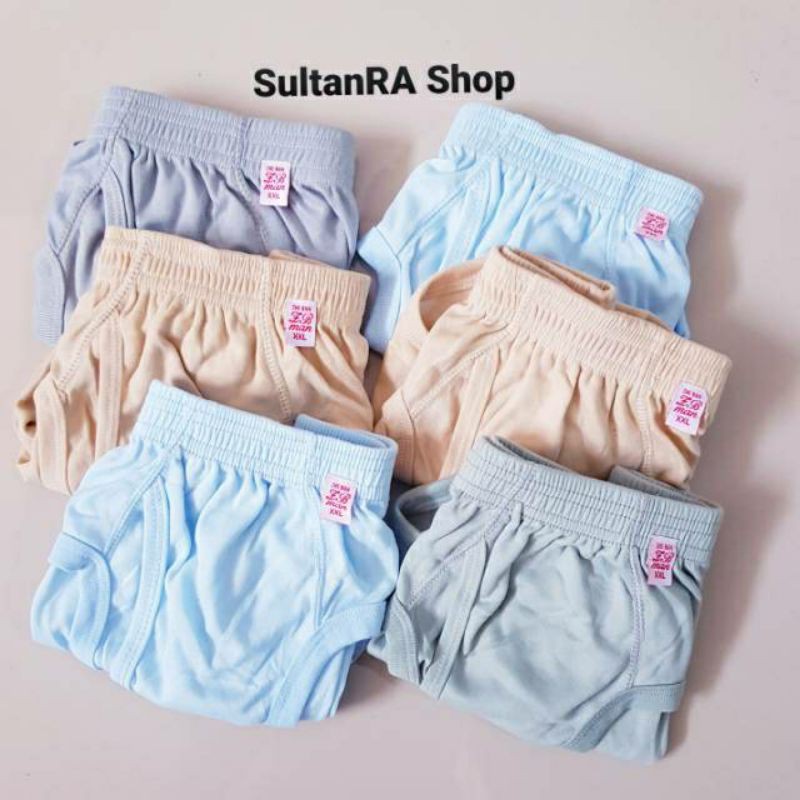 6 Pcs Celana Dalam Pria Jumbo 4L, 3L, 2L ,L ZB Man CD Pria Dewasa Underwear Man BOXER