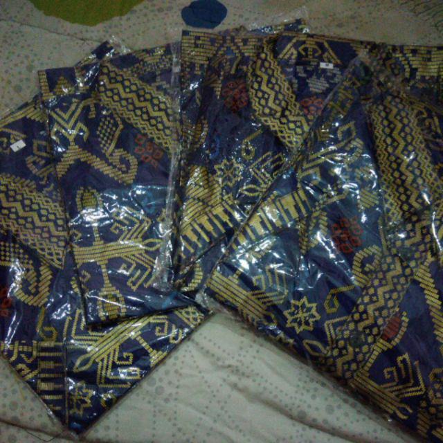 Qnunbatik Kemeja Batik Lengan Pendek Standard - 5l Narita Prodo