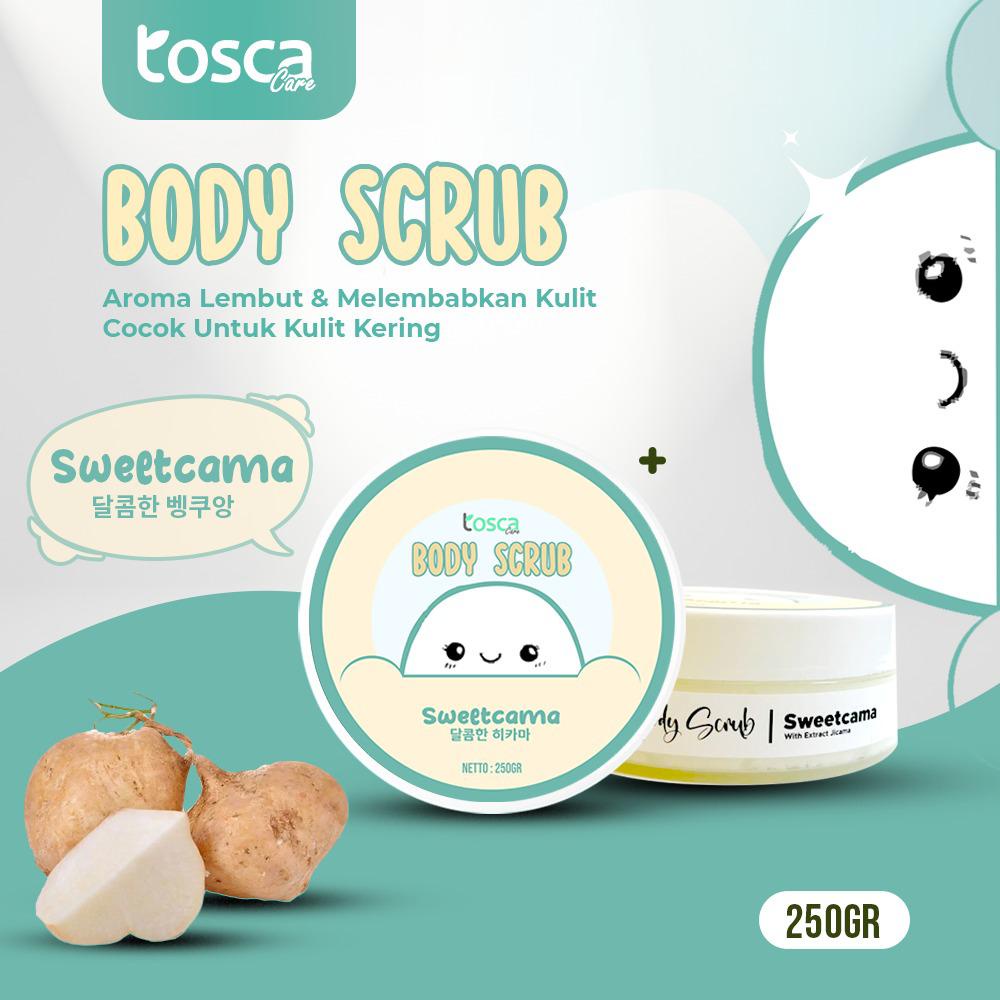 Body Scrub Tosca Lulur Badan Melembabkan dan Menghaluskan Kulit