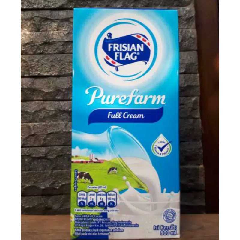 

FRISIAN FLAG FULL CREAM SUSU UHT 900ml