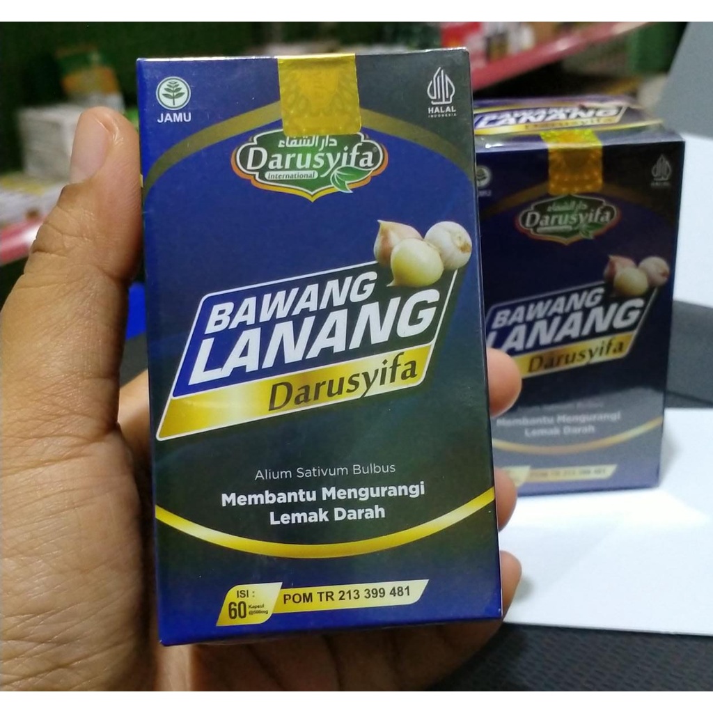 Ekstrak Bawang Lanang DARUSYIFA | Bawang Putih Tunggal 60 kapsul