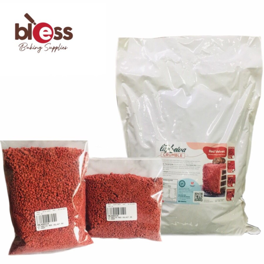

LA KREIVA CRUMBLE 1 KG /LAKREIVA COOKIE CRUMB REMAHAN