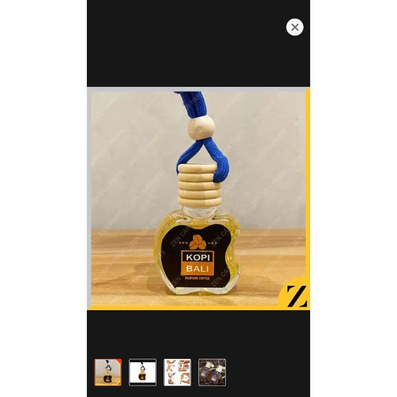 Parfum Mobil Botol Vleo Gantung k