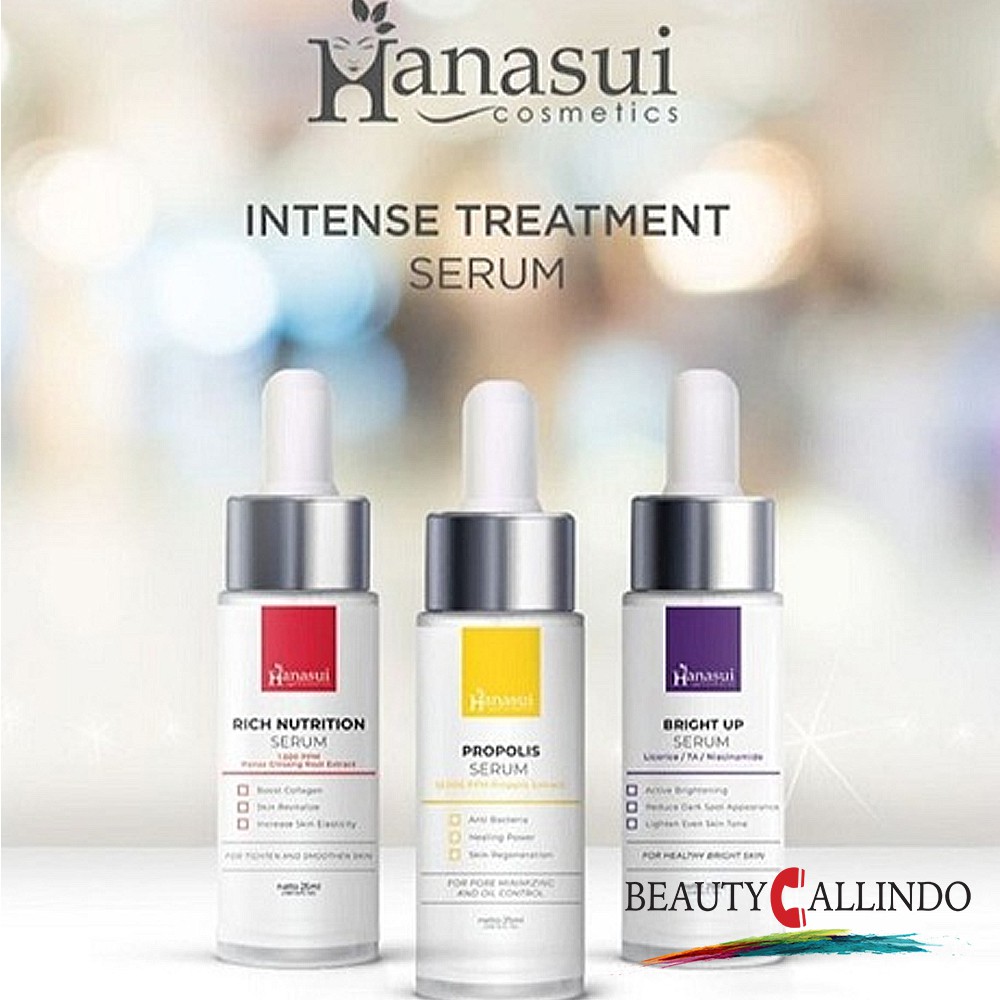 HANASUI INTENSE TREATMENT SERUM 25ml |Rich Nutrition | Bright Up | Propolis