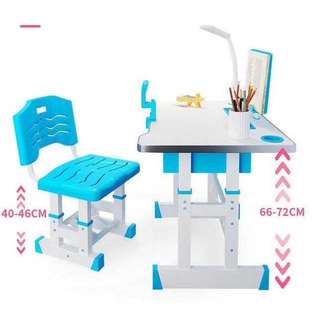 Meja Belajar Anak Anak Tk Sd Karakter Minimalis Furniture Lemari Nissayho