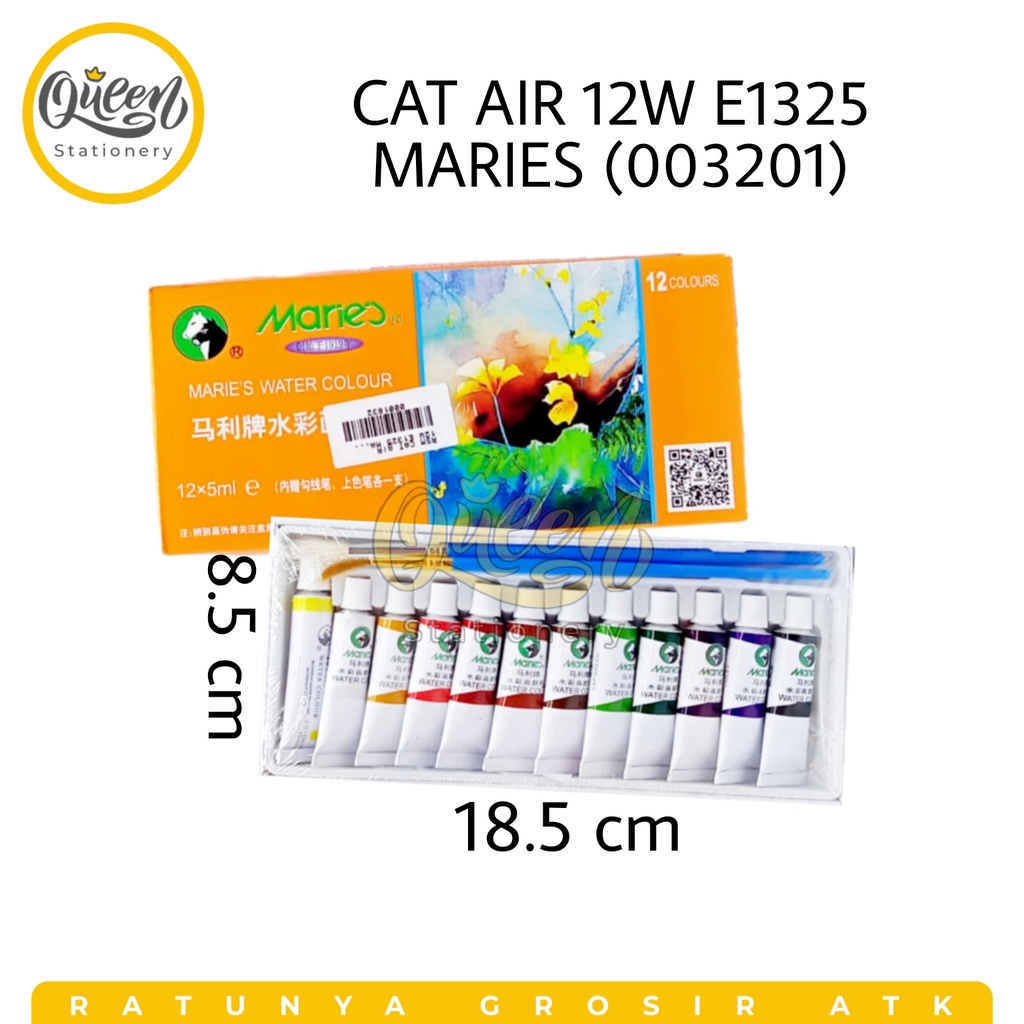 

1 SET CAT AIR 12W E1325 MARIES (003201) / WATER COLOUR / WATER COLOR / CAT AIR MARIES