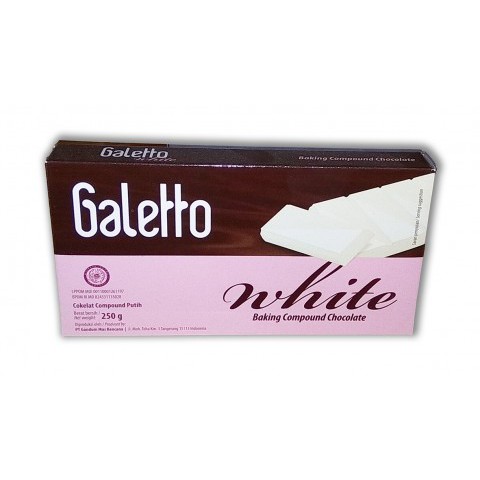 

Cokelat Galetto White 250g