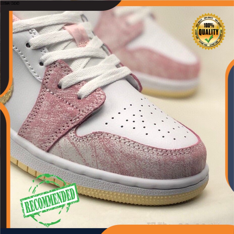 Sepatu Basket Putian AJ1 Rendah Hitam  Merah Toe Hook Pria Petir North Carolina Blue Obsidian Black 