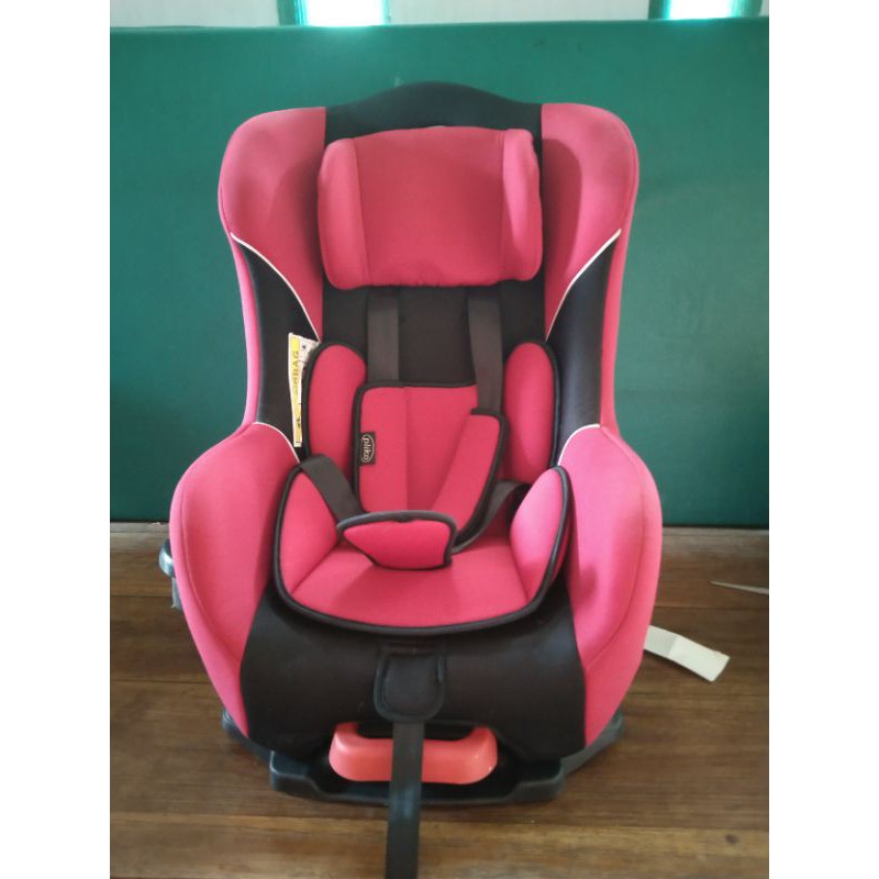 *preloved* car seat Pliko 305 merah
