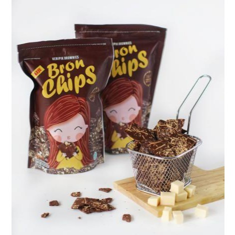 

Bron Chips Bronchips kripik Brownis kering keripik Brownies