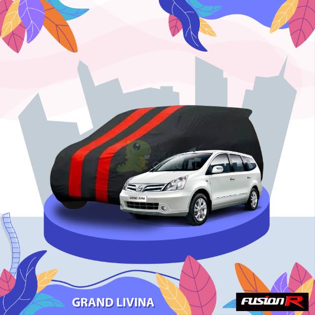 Sarung Mobil Warna GRAND LIVINA  / Cover Mobil FUSION R Warna / Cover Mobil GRAND LIVINA