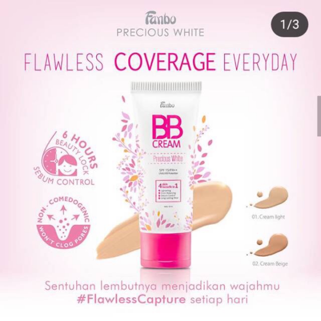 [30ml] Fanbo Precious White BB Cream SPF 15