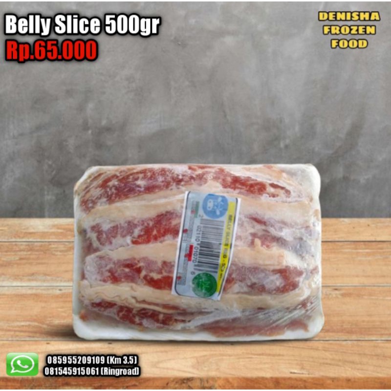 

Belly Slice 1/2kg PAKET GRILL Frozen food Balikpapan, Frozen food murah, oleh-oleh balikpapan