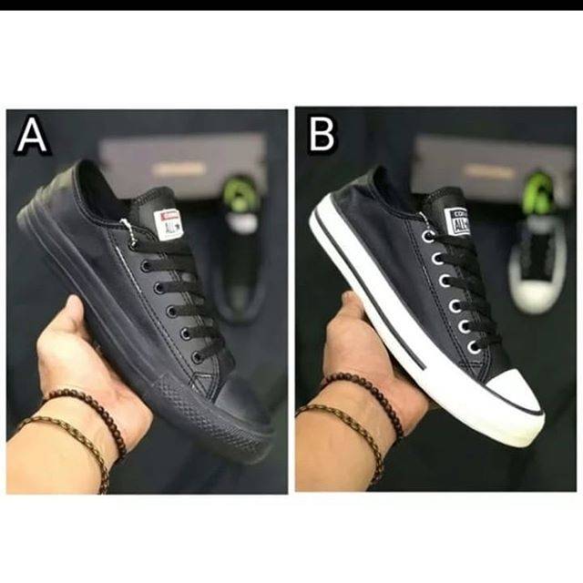 Harga sepatu hotsell converse original kulit