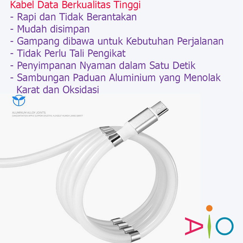 Kabel Data Iphone / Kabel Data Type C / Charger Iphone / Charger Nano Magnetik