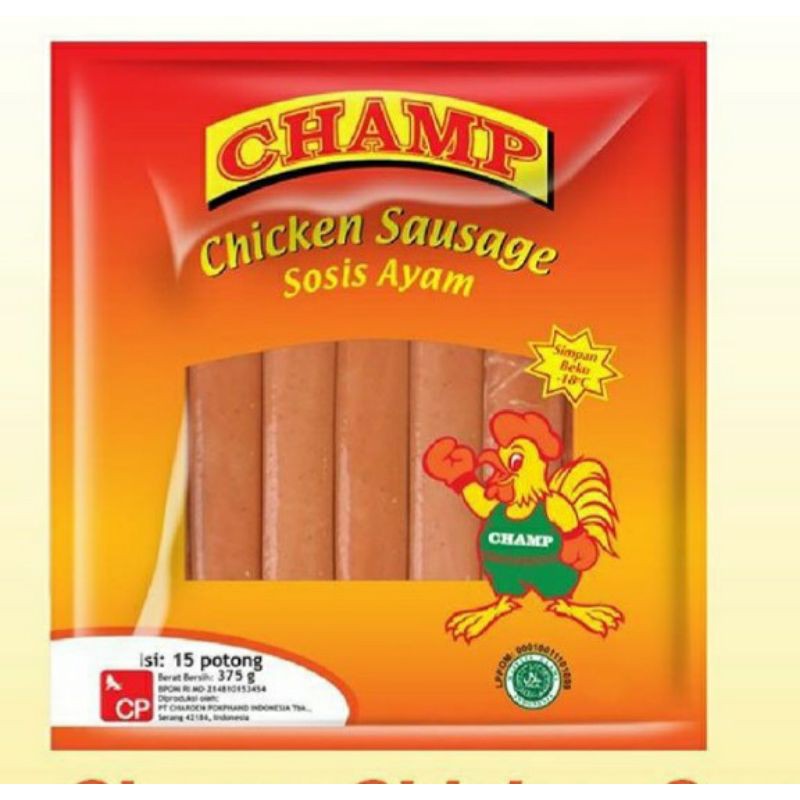 

Champ chicken sausge 350gr