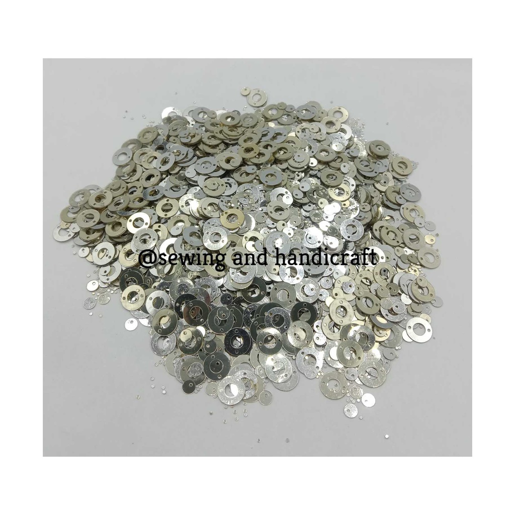 Payet Piringan Motif/Manik/Piringan Motif Bunga Dan Bulat