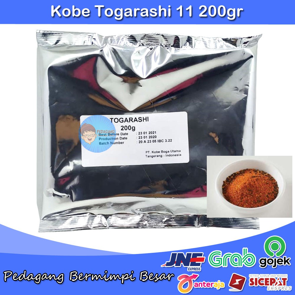 

Kobe Togarashi 11 200gr | Cabe Bubuk Jepang | Cabai Bubuk Jepang