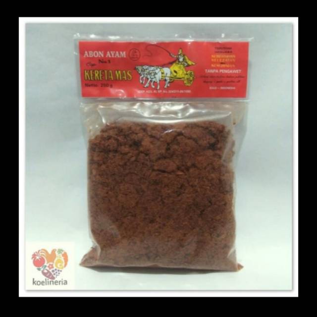 

Abon Ayam KERETA MAS 250 gr