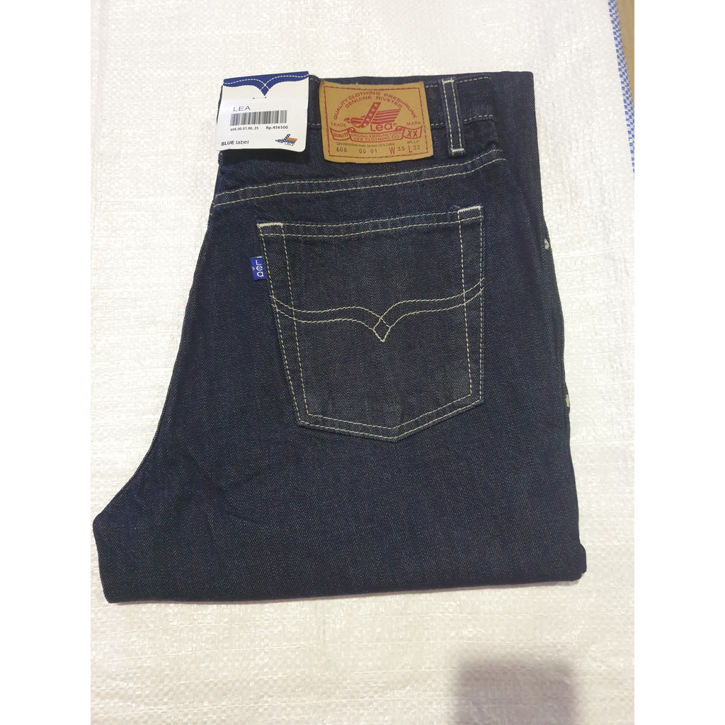 Jual Celana Jeans Lea Original Celana Panjang Regular Jeans