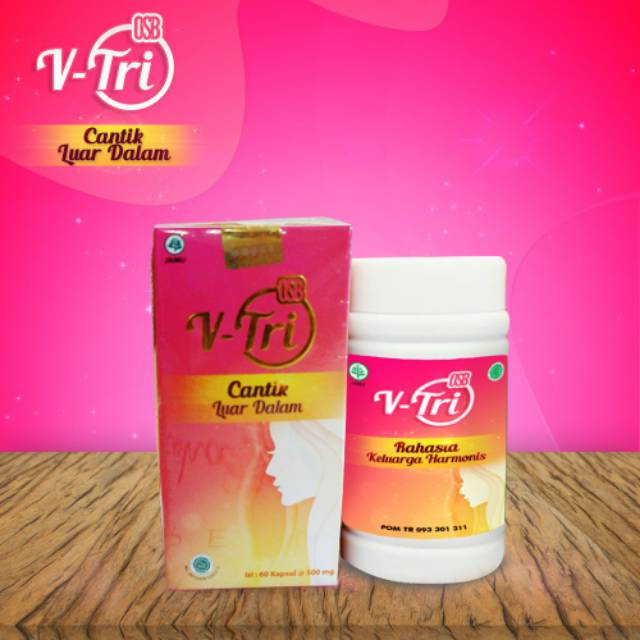 OSB V-Tri Hebal Khusus Wanita 100% ORIGINAL