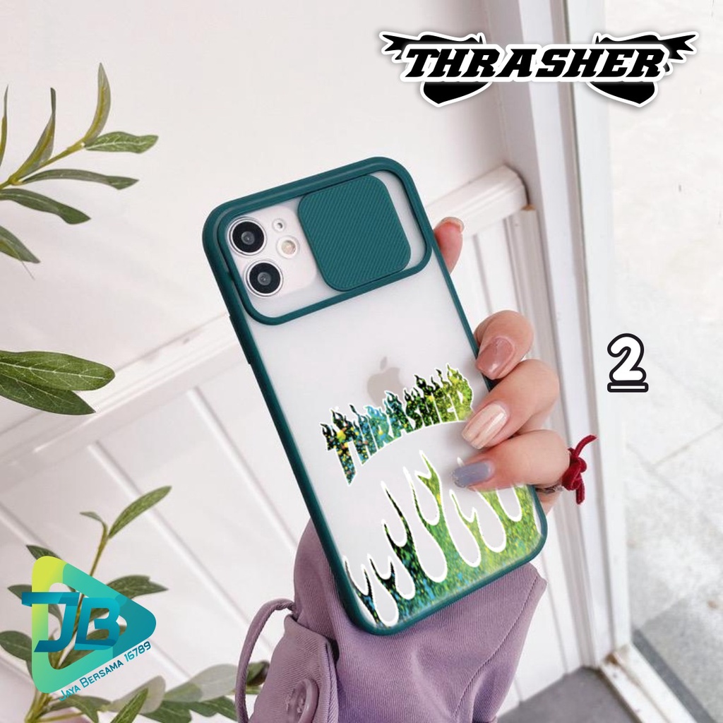 SOFTCASE SLIDE KAMERA THRASHER OPPO VIVO SAMSUNG XIAOMI REALME IPHONE ALL TYPE JB4854