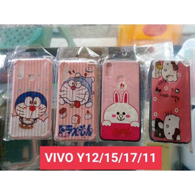 Softcase case VIVO/Vivo Y12/Y15/Y17 Doraemon cover candy