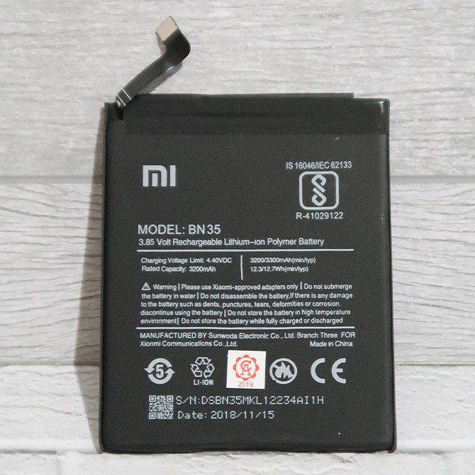 XIAOMI BATRE BN SERIES ORIGINAL BN 30/31/34/35/36/37/40/41/42/43/44/45/46/47/48 ALL TYPE