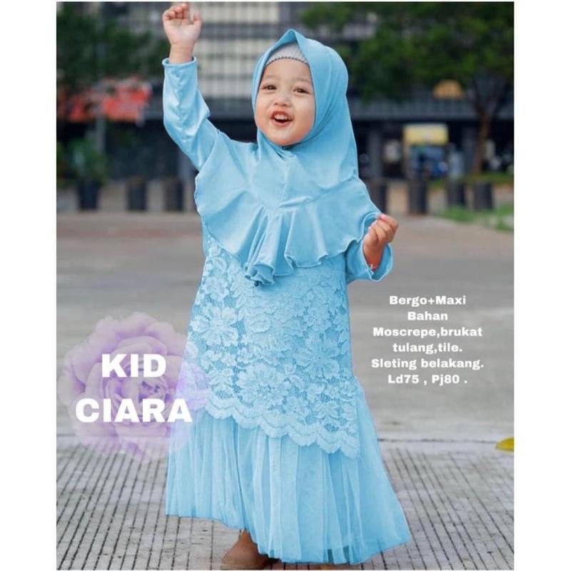 Promo Fashion Muslim Busana Anak Murah Elegan Paud Tk Sd Smp Pesta Lucu Gamis Jumbo Kekinian Baju Ga