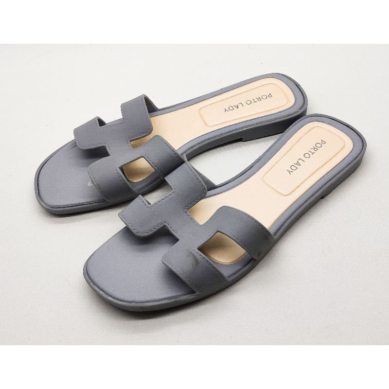 PORTO - SANDAL SELOP HERMES WANITA / SANDAL PORTO JELLY KARET / PORTO HERMES TERMURAH / SANDAL SELOP TERBARU /  SANDAL JELLY WANITA / SANDAL KARET / SANDAL CASUAL WANITA / SANDAL SLIP ON WANITA / SANDAL PORTO WANITA / SANDAL SELOP CANTIK