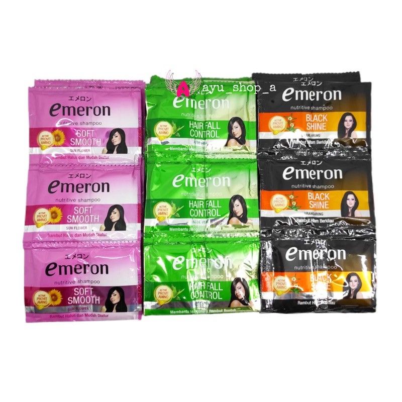 Emeron Shampoo Sachet 12 × 10Ml