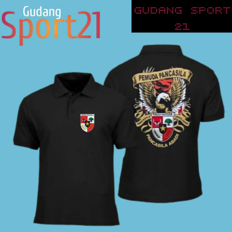 Jual Kaos Polo Kerah Pemuda Pancasila Abadi Kaos Pemuda Pancasila Shopee Indonesia