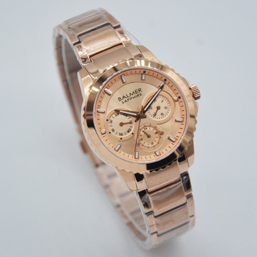 Jam Tangan Wanita Original Balmer B8131 / B 8131 Rosegold Shappier